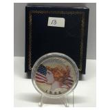 1922 Peace Silver Dollar Colorized