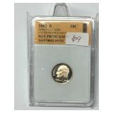 2002-S Silver Proof Roosevelt Dime