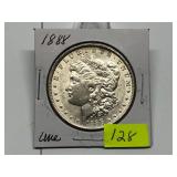 1888 Morgan Silver Dollar Ch BU
