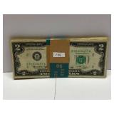 25 1976 $2 Notes $50 Face Value