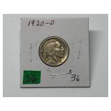 1920-D Buffalo Nickel XF Better Date