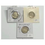 1919-D and 1923-S Buffalo Nickels