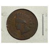 1880-1889 Indian Head Cents 10 Coins