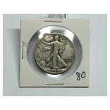 1943 Walking Liberty Half Dollar