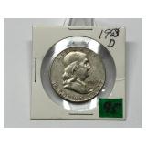 1963-D Franklin Half Dollar