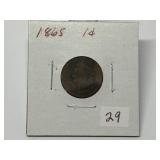 1865 Indian Head Cent