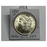 1885-O Morgan Silver Dollar Ch BU