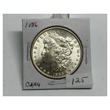 1886 Morgan Silver Dollar Ch BU