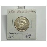 1903 French Indochina 20 Cent Silver