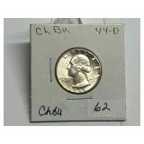 1944-D Washington Quarter Ch BU