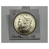 1904-O Morgan Silver Dollar Gem BU