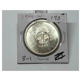 1964 Canada Silver Dollar Ch BU