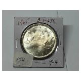 1965 Canada Silver Dollar Ch BU