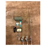 Vintage Fishing Gear Reels Rods and Tackle