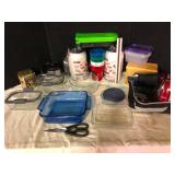 Kitchen Variety Lot Pyrex and Small Appliances