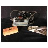 Vintage Palm Sander Planer and Block