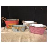 Primitives by Kathy Rustic Metal Planters