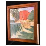 Jon Kennedy Dillard Mill Signed Painting