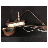 Dazor Articulating Magnifying Lamp Brown
