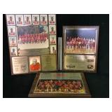 UNLV Runnin Rebels Basketball Plaque Set