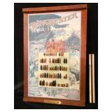 Winchester Series 1 Bullet Board Display