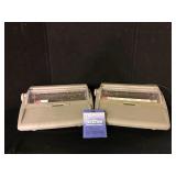 Lot of 2 Brother SX-4000 Typewriters