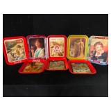 Coca-Cola Scene Trays Lot of 8