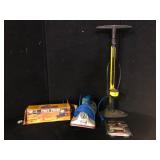 Royal Sweeper and Tire Pump Lot