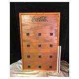 Coca-Cola Wood Nightlight Display Panel