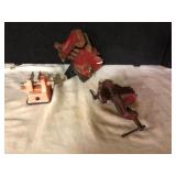 Small Bench Vises Lot