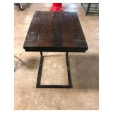 Pier 1 Parsons Solid Wood C Side Table