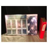 The American Flag Book and Flag Boxed Set