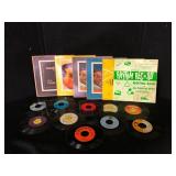 Lot of 45 RPM Records and EP Box Sets
