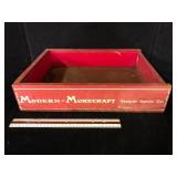 Modern-Morecraft Painted Wood Box