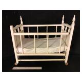 N D Cass Wooden Toy Doll Cradle