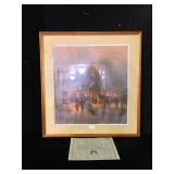 G Harvey Ties That Bind Framed Print COA