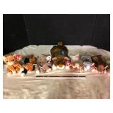 Ty Beanie Babies Cats Lot Nip Pounce