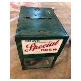 Vintage Nehi Special Brew Metal Soda Cooler