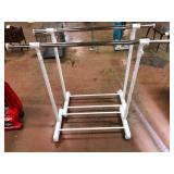 Adjustable Clothes Garment Racks Lot of 2
