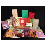 Large Lot of Vintage Cookbooks