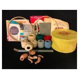 Vintage Needlework and Crochet Thread Lot