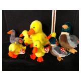 Ty Beanie Babies Ducks Lot Quackers Jake