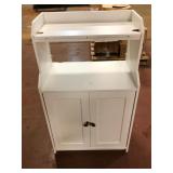 White Storage Cabinet 28x18x46