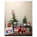 Vintage Christmas Decor Mixed Lot