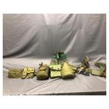 Military Field Gear and Knife Lot