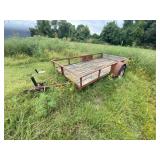Bumper Pull Single Axle Trailer 10ft L x 5ft W