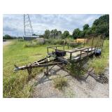 Bumper Pull Single Axle Trailer w/Metal Floor