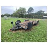 2-Axle Heavy Duty Bumper Pull Trailer