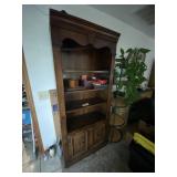 Wooden Cabinet 34"L x 14"W x 78"H