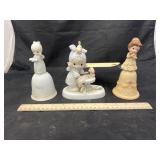3 Pcs - 2 Bells & Figurine